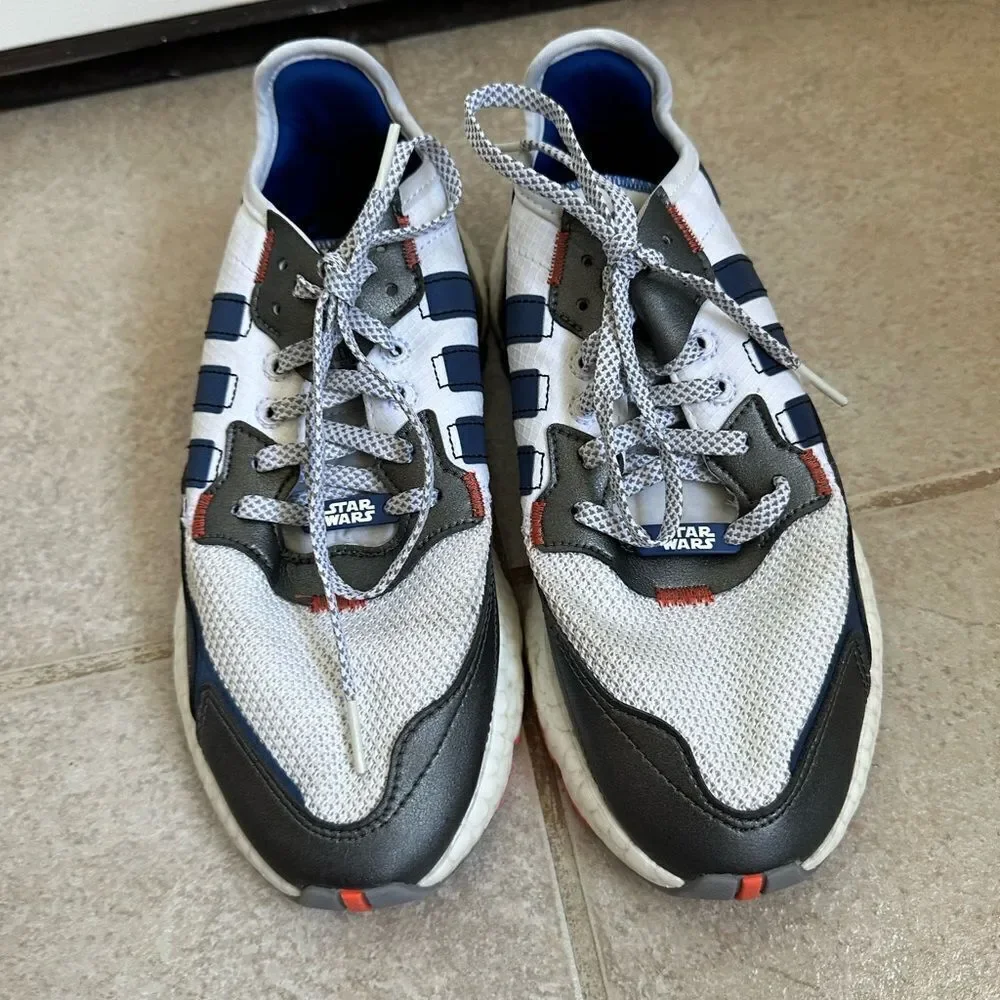 Adidas Nite Jogger The Star Wars R2D2 Sneakers‎ FV8040 Men’s Size 7 shoes